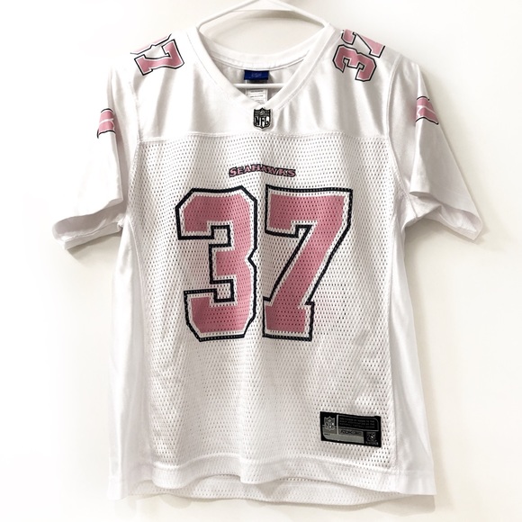 seahawks women's pink jersey